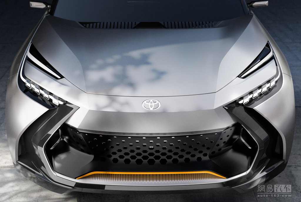 丰田全新C-HR原型车亮相 比电动车造型还前卫