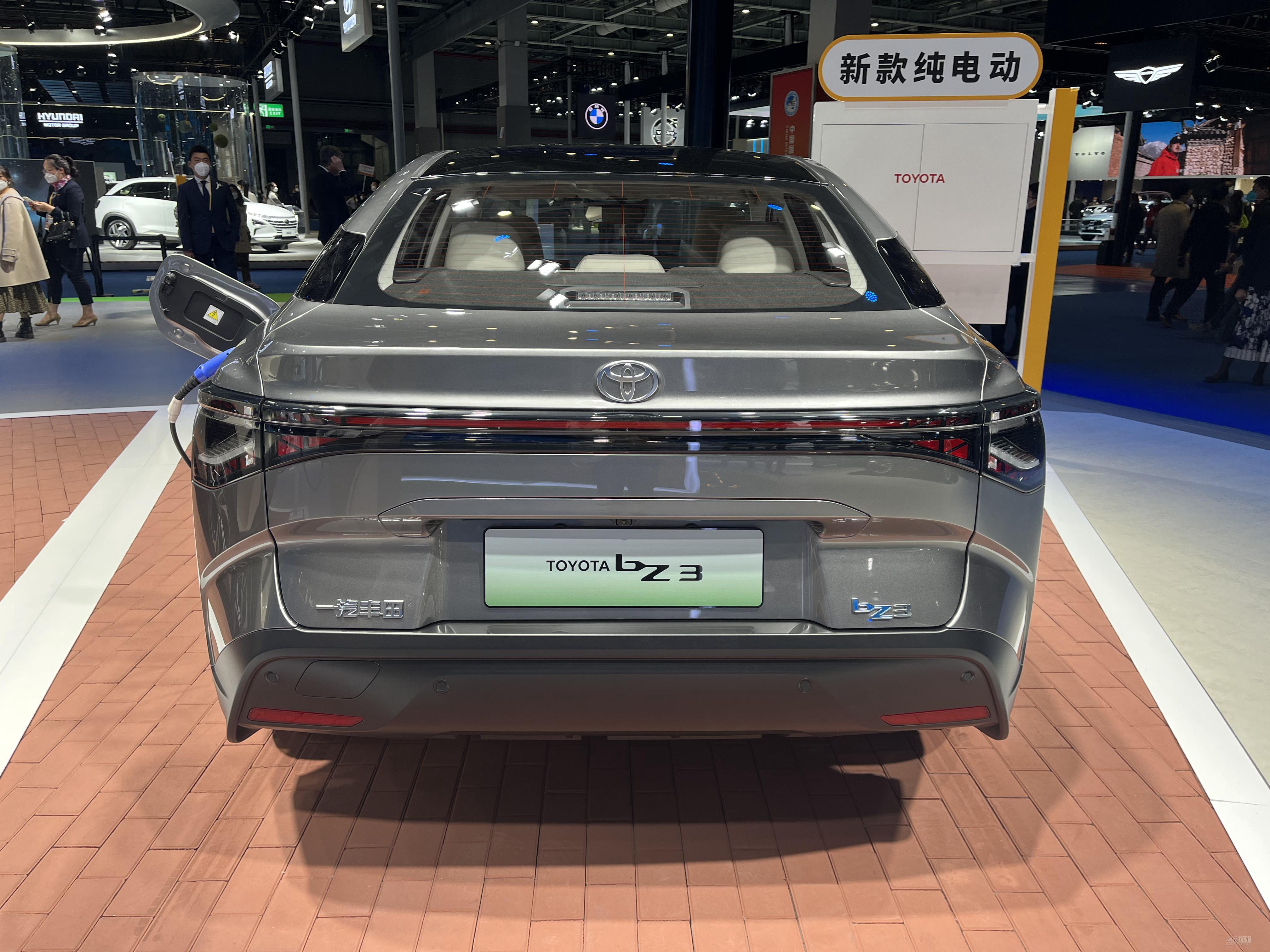 预售区间18.98-21.98万元 一汽丰田bZ3开启预售